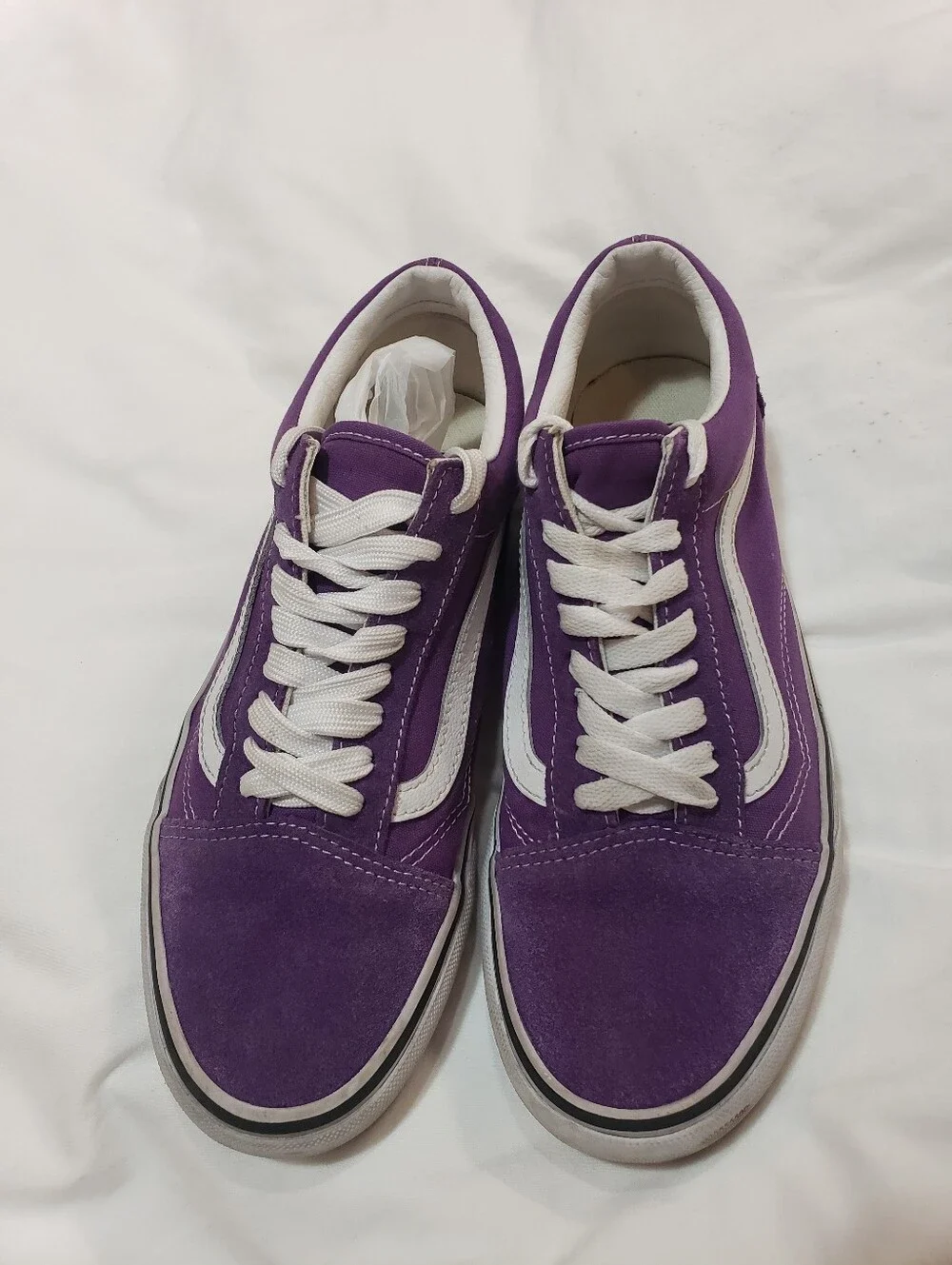 Vans Theory Old Skool Women 9 Purple Magic Suede Low Top Shoes